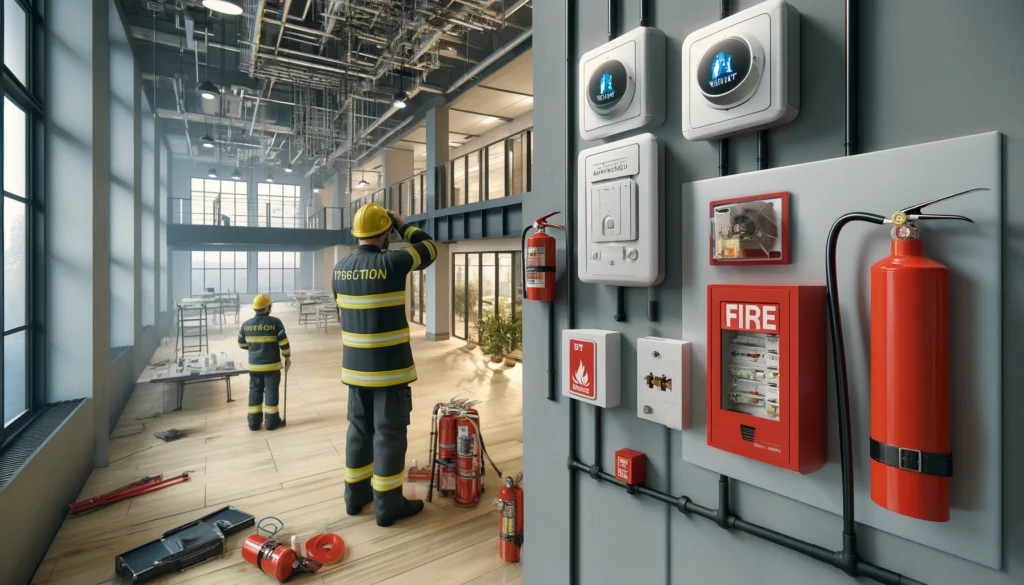 Fire Alarm and Fire Extinguishment System