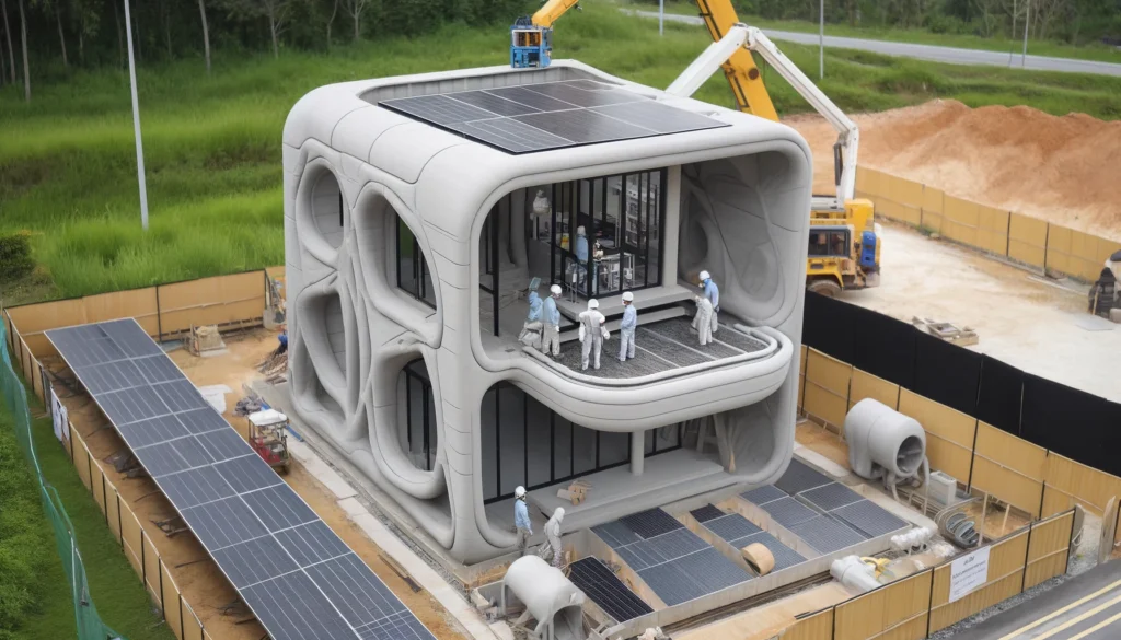 3D printed homes